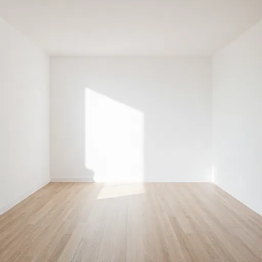 Empty living room concept before Playground prompt enhancement